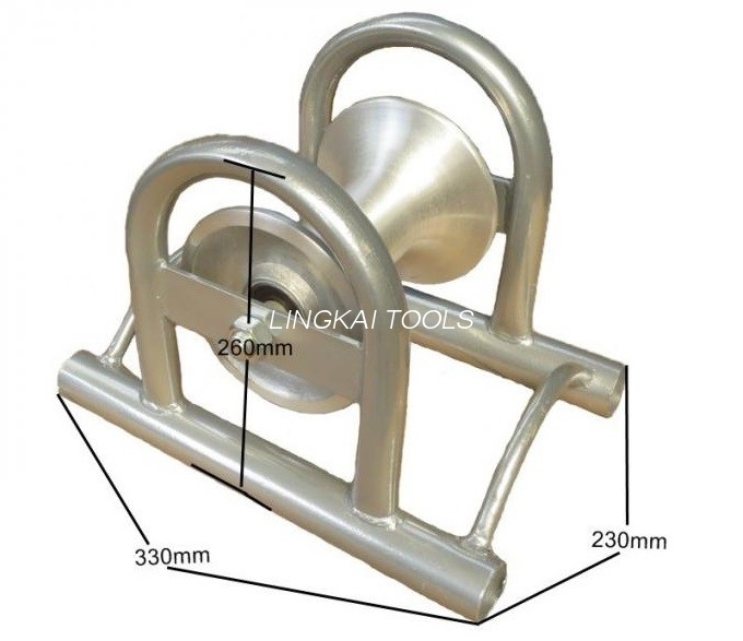 Ролик для заземления прямого кабеля Ролик для стального кабеля Траншейный ролик